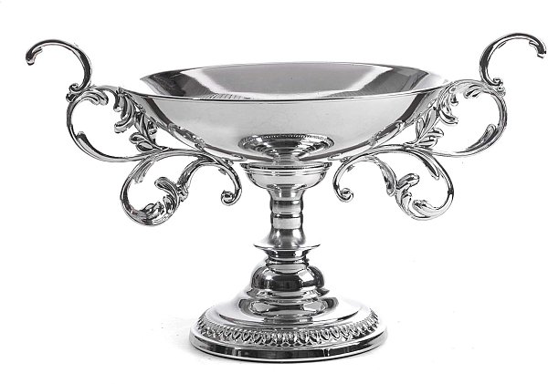 Coppa Elegant in Metallo Silver