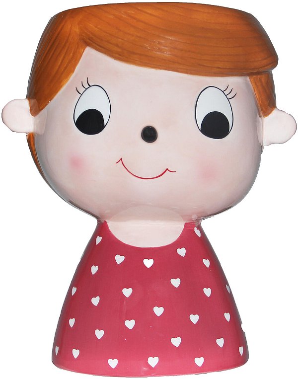 Vaso in Ceramica Rosso Ragazzo