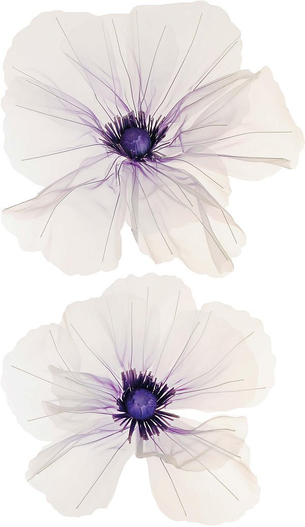 Set Fiori di Organza Lavanda