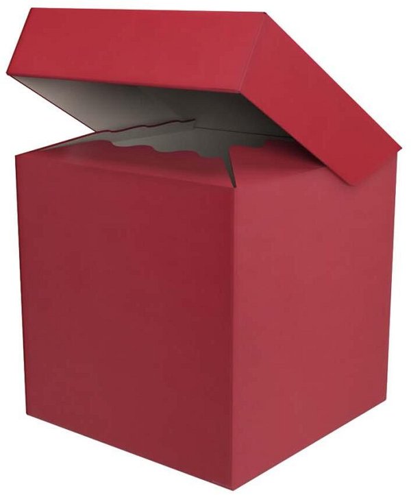 Scatola Liscia Bordeaux (Tutto un pezzo)