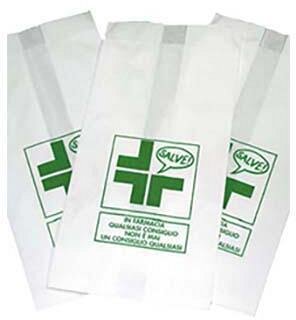 Sacchetti Farmacia in Carta Alimentare - 10 kg (circa 2560 pezzi)
