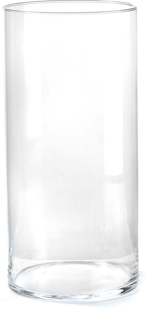 Vaso in Vetro Trasparente Cilindro