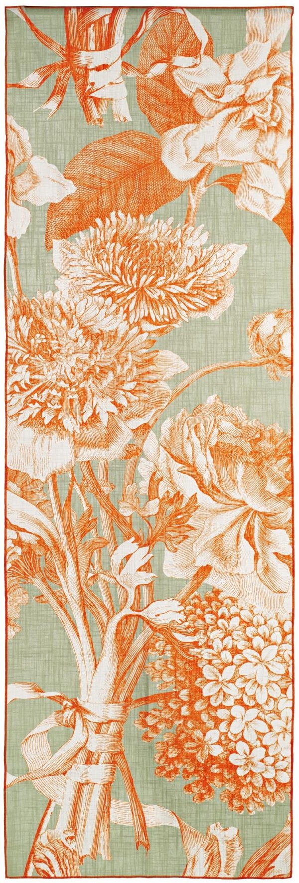 Runner Toile Arancio/Salvia