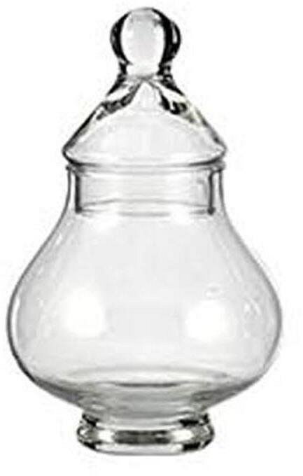 Scatola in Vetro Trasparente con Coperchio