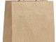 shopper carta lusso colore avana con maniglie di cotone